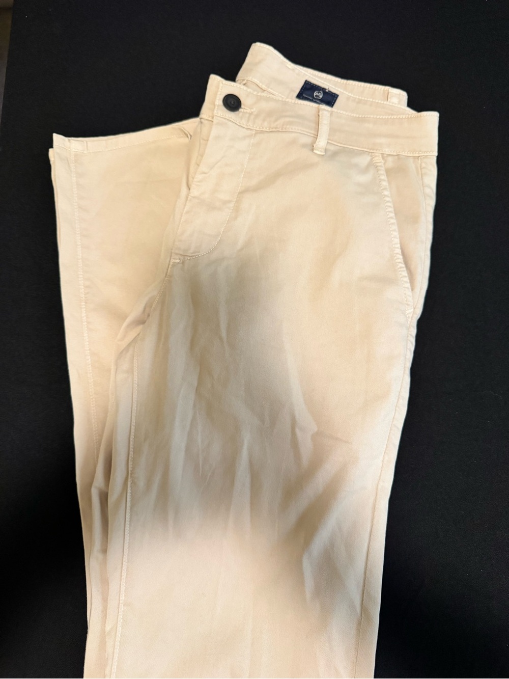 Ag Adriano Goldschmied Light Beige Chino Pants 31X32